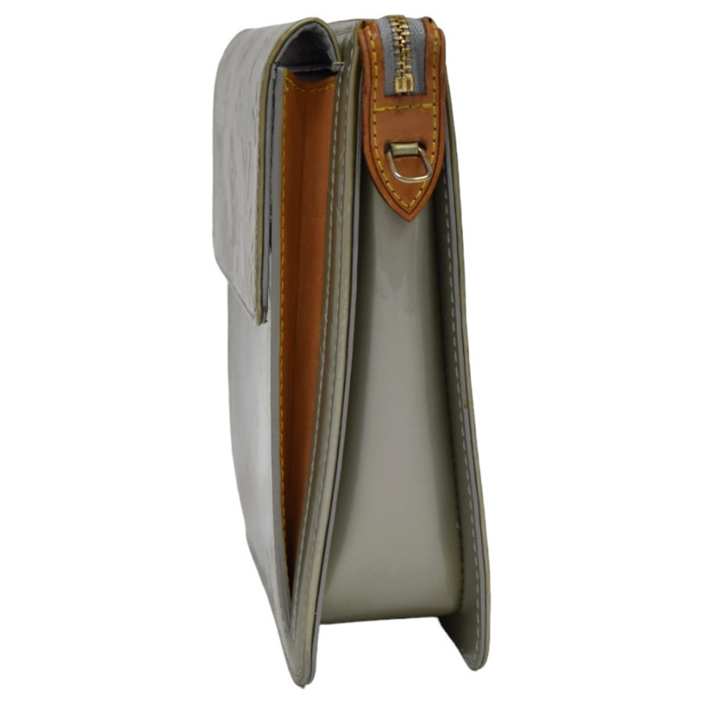 Louis Vuitton Vernis Mott Green M91224 Leather Light Patent